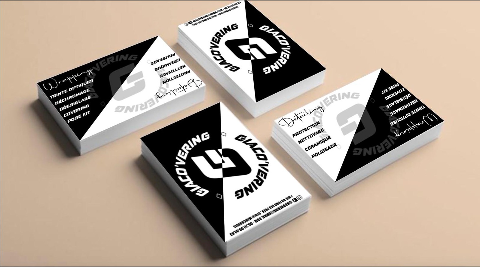 GiaCovering — Branding, Graphic Design